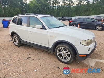 Czwarte zdjęcie samochodu z boku: 2007 BMW X3 3.0SI VIN:WBXPC93487WF28259 - miniatura