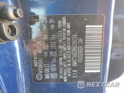 Zdjęcie 12 z 12 samochodu: 2017 HYUNDAI ACCENT SE VIN:KMHCT4AE0HU286034 - miniatura