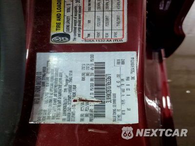 Zdjęcie 12 z 12 samochodu: 2007 LINCOLN MKZ VIN:3LNHM28T07R633671 - miniatura