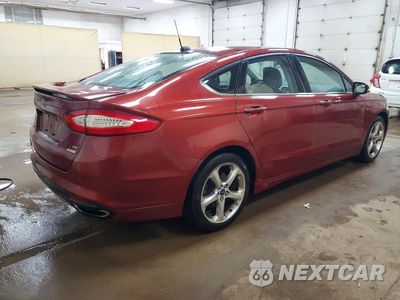 Trzecie zdjęcie samochodu z tyłu: 2014 FORD FUSION SE VIN:3FA6P0H92ER267548 - miniatura