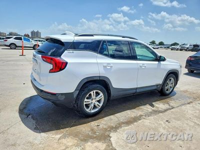 Trzecie zdjęcie samochodu z tyłu: 2019 GMC TERRAIN SLE VIN:3GKALMEV0KL144679 - miniatura