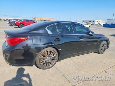 Trzecie zdjęcie samochodu z tyłu: 2016 INFINITI Q50 RED SPORT 400 VIN:JN1FV7AR5GM451674 - miniatura