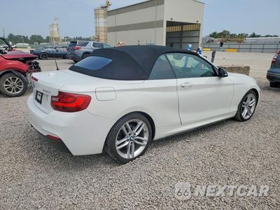 Trzecie zdjęcie samochodu z tyłu: 2017 BMW 230I VIN:WBA2K9C30HV647636 - miniatura