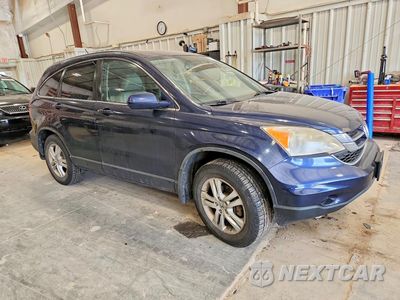 Czwarte zdjęcie samochodu z boku: 2010 HONDA CR-V EXL VIN:JHLRE4H71AC006412 - miniatura