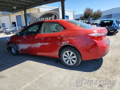 Drugie zdjęcie samochodu z przodu: 2016 TOYOTA COROLLA LE VIN:5YFBURHE3GP541559 - miniatura