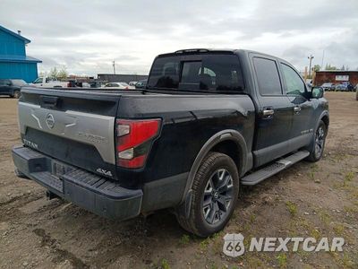 Trzecie zdjęcie samochodu z tyłu: 2020 NISSAN TITAN PLATINUM RESERVE VIN:1N6AA1ED6LN500445 - miniatura