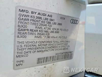 Zdjęcie 13 z 13 samochodu: 2024 AUDI Q5 E PRESTIGE 55 VIN:WA1F2AFY0R2076837 - miniatura
