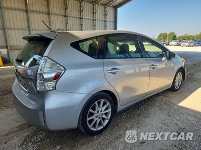 Trzecie zdjęcie samochodu z tyłu: 2013 TOYOTA PRIUS V FIVE VIN:JTDZN3EU7D3271440 - miniatura
