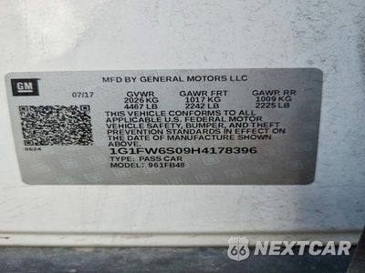 Zdjęcie 12 z 12 samochodu: 2017 CHEVROLET BOLT EV LT VIN:1G1FW6S09H4178396 - miniatura