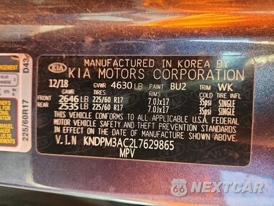 Zdjęcie 13 z 13 samochodu: 2020 KIA SPORTAGE LX VIN:KNDPM3AC2L7629865 - miniatura