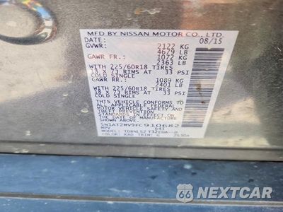 Zdjęcie 14 z 14 samochodu: 2015 NISSAN ROGUE SL VIN:5N1AT2MV9FC910682 - miniatura