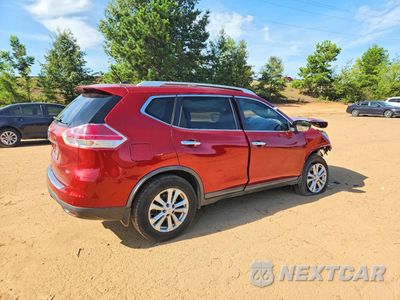 Trzecie zdjęcie samochodu z tyłu: 2016 NISSAN ROGUE SV VIN:KNMAT2MT9GP641287 - miniatura
