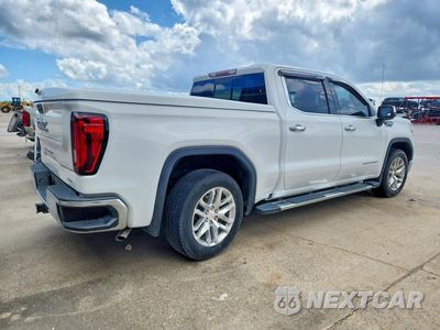 Trzecie zdjęcie samochodu z tyłu: 2021 GMC SIERRA C1500 SLT VIN:3GTP8DED9MG217977 - miniatura