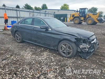 Czwarte zdjęcie samochodu z boku: 2019 MERCEDES-BENZ C 300 4MATIC VIN:55SWF8EB1KU315670 - miniatura