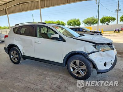 Czwarte zdjęcie samochodu z boku: 2015 TOYOTA RAV4 XLE VIN:JTMRFREV3FD135960 - miniatura