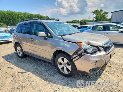 Czwarte zdjęcie samochodu z boku: 2015 SUBARU FORESTER 2.5I PREMIUM VIN:JF2SJAFC0FH830714 - miniatura