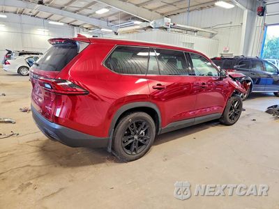 Trzecie zdjęcie samochodu z tyłu: 2026 TOYOTA GRAND HIGHLANDER HYBRID LIMITED VIN:5TDACAB51TS101317 - miniatura