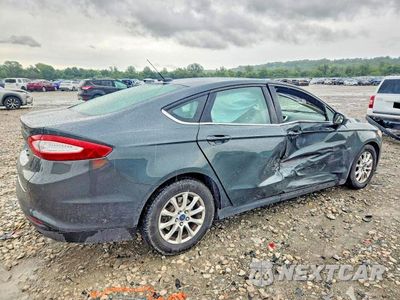 Trzecie zdjęcie samochodu z tyłu: 2015 FORD FUSION S VIN:3FA6P0G77FR205239 - miniatura