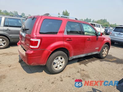 Trzecie zdjęcie samochodu z tyłu: 2008 FORD ESCAPE LIMITED VIN:1FMCU941X8KD75186 - miniatura