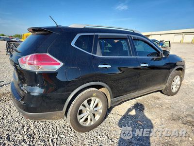 Trzecie zdjęcie samochodu z tyłu: 2015 NISSAN ROGUE SV VIN:5N1AT2MT0FC890658 - miniatura