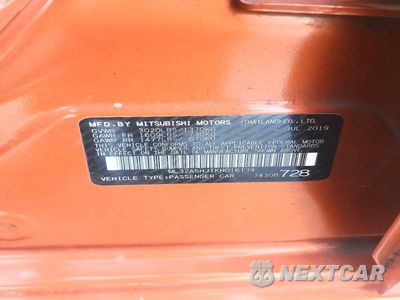 Zdjęcie 12 z 12 samochodu: 2019 MITSUBISHI MIRAGE LE VIN:ML32A5HJ1KH016134 - miniatura