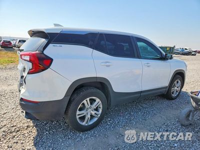 Trzecie zdjęcie samochodu z tyłu: 2022 GMC TERRAIN SLE VIN:3GKALTEV0NL138766 - miniatura