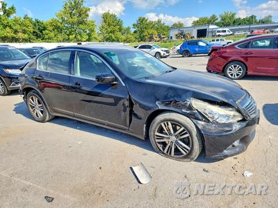 Czwarte zdjęcie samochodu z boku: 2011 INFINITI G37 SEDAN X VIN:JN1CV6AR5BM351953 - miniatura