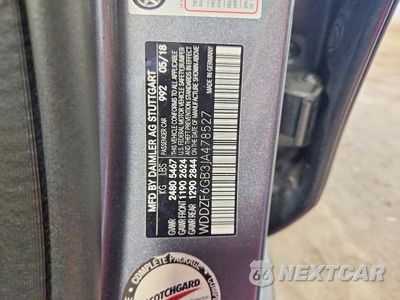 Zdjęcie 12 z 12 samochodu: 2018 MERCEDES-BENZ E VIN:WDDZF6GB3JA478527 - miniatura