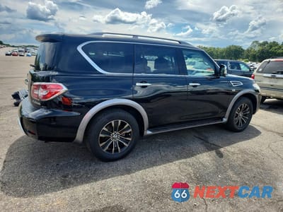 Trzecie zdjęcie samochodu z tyłu: 2017 NISSAN ARMADA PLATINUM VIN:JN8AY2NF5H9301493 - miniatura