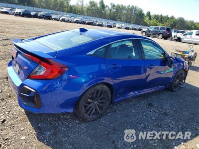 Trzecie zdjęcie samochodu z tyłu: 2020 HONDA CIVIC SI VIN:2HGFC1E59LH703447 - miniatura