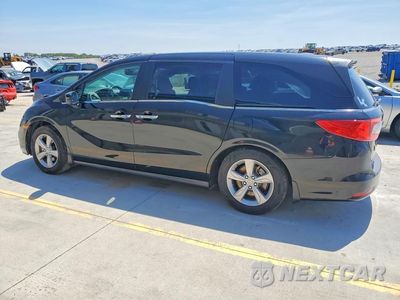 Drugie zdjęcie samochodu z przodu: 2019 HONDA ODYSSEY EXL VIN:5FNRL6H72KB003425 - miniatura