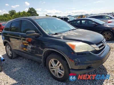 Czwarte zdjęcie samochodu z boku: 2010 HONDA CR-V EX VIN:5J6RE3H58AL032375 - miniatura