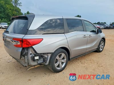 Trzecie zdjęcie samochodu z tyłu: 2019 HONDA ODYSSEY EXL VIN:5FNRL6H71KB112362 - miniatura