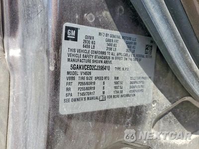 Zdjęcie 13 z 13 samochodu: 2012 BUICK ENCLAVE VIN:5GAKVCED2CJ396410 - miniatura