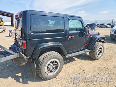 Trzecie zdjęcie samochodu z tyłu: 2013 JEEP WRANGLER RUBICON VIN:1C4BJWCGXDL590763 - miniatura