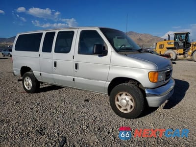 Czwarte zdjęcie samochodu z boku: 2007 FORD ECONOLINE E350 SUPER DUTY WAGON VIN:1FBNE31L37DA05024 - miniatura