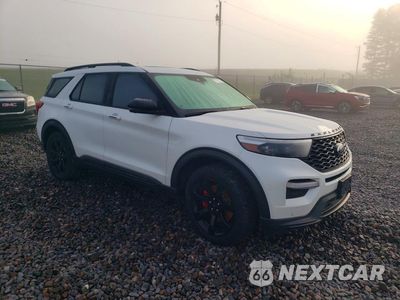 Czwarte zdjęcie samochodu z boku: 2020 FORD EXPLORER ST VIN:1FM5K8GC0LGA13093 - miniatura