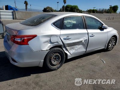 Trzecie zdjęcie samochodu z tyłu: 2019 NISSAN SENTRA S VIN:3N1AB7AP6KY390763 - miniatura