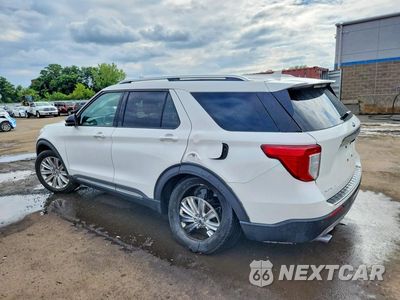 Drugie zdjęcie samochodu z przodu: 2020 FORD EXPLORER LIMITED VIN:1FMSK8FH8LGC84581 - miniatura