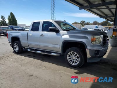 Czwarte zdjęcie samochodu z boku: 2014 GMC SIERRA C1500 SLE VIN:1GTR1UEC9EZ359980 - miniatura