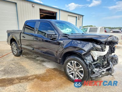 Czwarte zdjęcie samochodu z boku: 2021 FORD F150 SUPERCREW VIN:1FTEW1CP5MKF13693 - miniatura