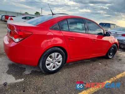 Trzecie zdjęcie samochodu z tyłu: 2014 CHEVROLET CRUZE LS VIN:1G1PA5SG0E7419329 - miniatura
