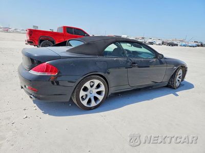 Trzecie zdjęcie samochodu z tyłu: 2007 BMW 650 I VIN:WBAEK13587CN81069 - miniatura