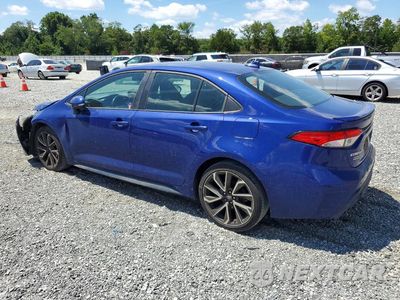 Drugie zdjęcie samochodu z przodu: 2020 TOYOTA COROLLA SE VIN:5YFS4RCEXLP016547 - miniatura