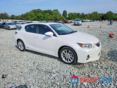 Czwarte zdjęcie samochodu z boku: 2012 LEXUS CT 200 VIN:JTHKD5BH6C2065116 - miniatura