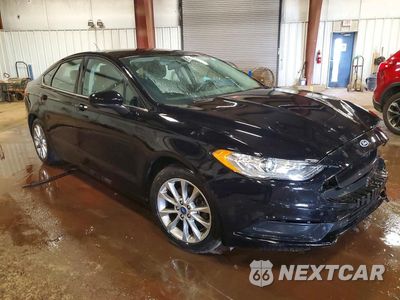 Czwarte zdjęcie samochodu z boku: 2017 FORD FUSION SE VIN:3FA6P0H75HR371292 - miniatura