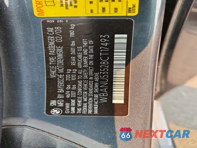 Zdjęcie 12 z 12 samochodu: 2008 BMW 528 I VIN:WBANU53528CT17493 - miniatura