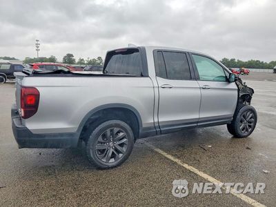 Trzecie zdjęcie samochodu z tyłu: 2021 HONDA RIDGELINE SPORT VIN:5FPYK3F15MB005773 - miniatura