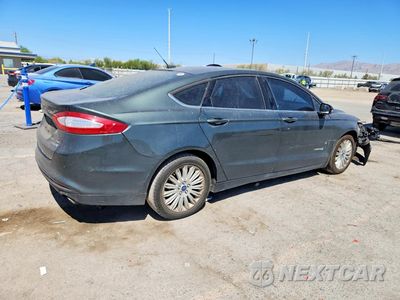 Trzecie zdjęcie samochodu z tyłu: 2015 FORD FUSION SE HYBRID VIN:3FA6P0LU2FR265991 - miniatura