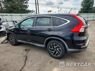 Drugie zdjęcie samochodu z przodu: 2016 HONDA CR-V SE VIN:2HKRM3H45GH514802 - miniatura